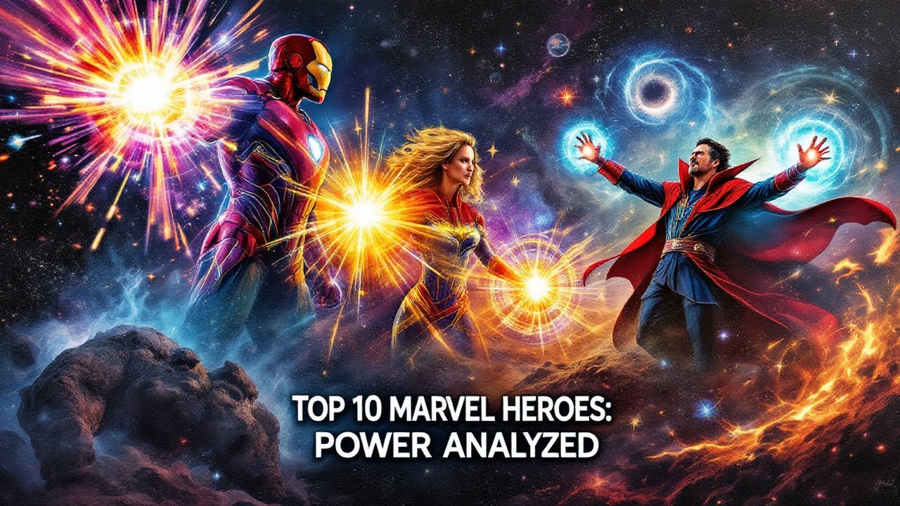 Marvel Analysis Marvel's Mightiest A Data Driven Analysis of the Top 10 Most Powerful ...