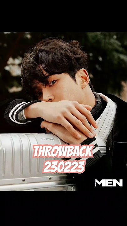 230223. Elegant and sophisticated Rowoon for #Rimowa #ROWOON #로운 #김석우 #ロウン