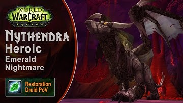 [LGN] Nythendra, Heroic Emerald Nightmare, Restoration Druid PoV (Game Sounds Only)
