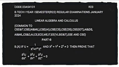 IF U=1/√X²+Y²+Z² WHERE X²+Y²+Z²=0 THEN PROVE THAT ∂²U/∂X²+ ∂²U/∂Y²+ ∂²U/∂Z²=0.