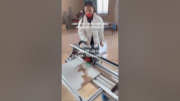 Máy cắt gạch nước XINKAI Z2S khổ 1m cắt gạch xương đá nung kết mạch đẹp mang công trình