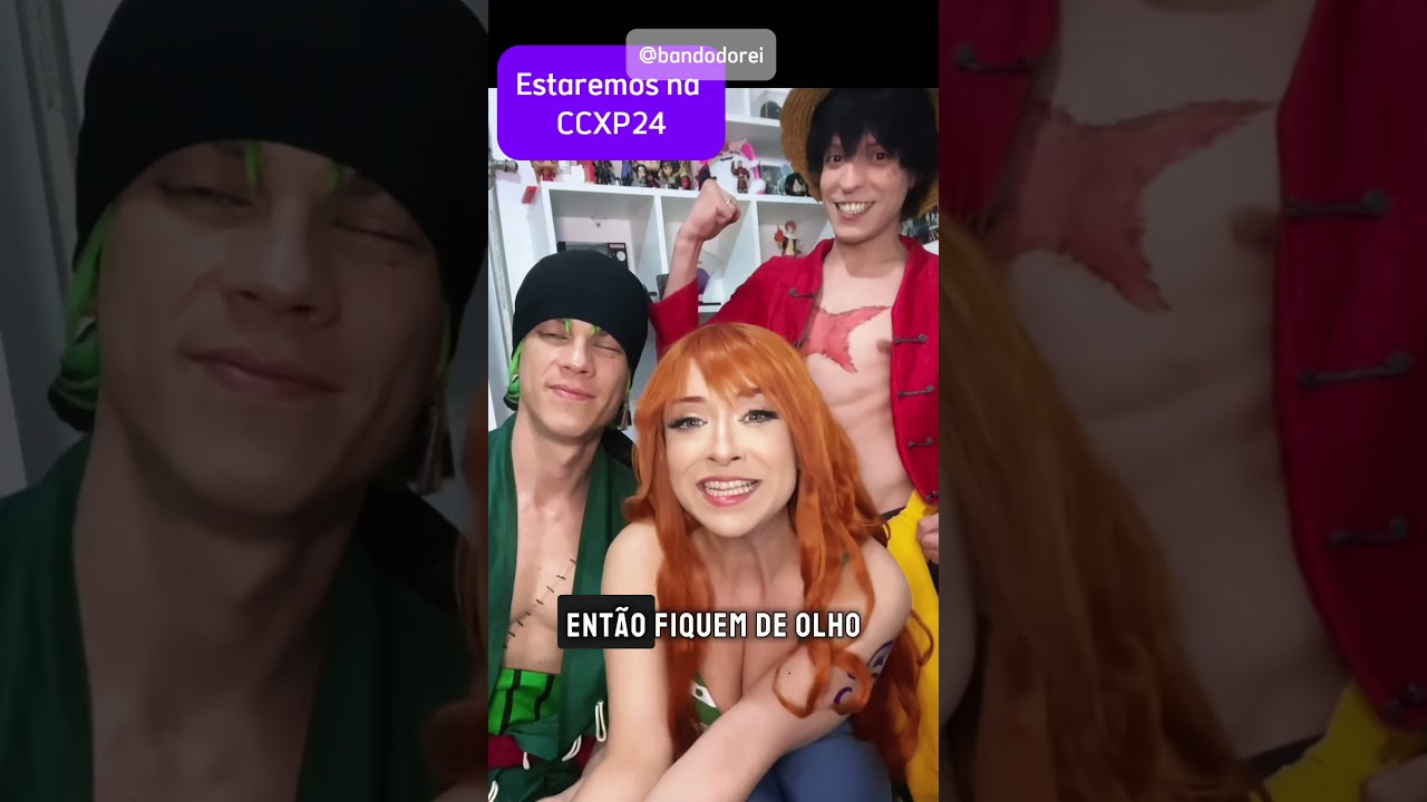 Luffy, Zoro e Nami • One Piece Cosplay - CCXP24 -  #onepiece #onepiececosplay