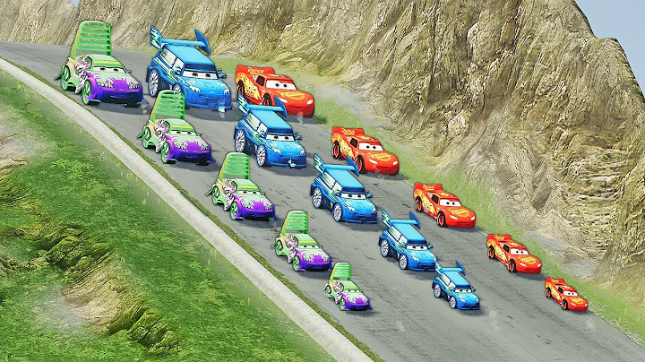Big & Small Lightning Mcqueen vs Wingo vs DJ vs DO...