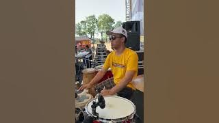 MENUNGGU Checksound MAS RENDY feat SAGITA LIVE IN KUDUS. SOMBRO COFFE PERCUSSION