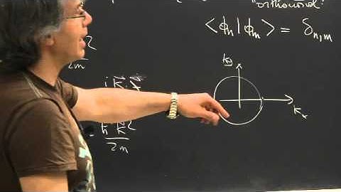 Advanced quantum mechanics Lecture 5(30)