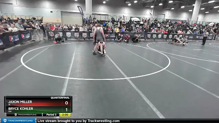 145 Lbs Quarterfinal - Bryce Kohler, OH Vs Jaxon M...