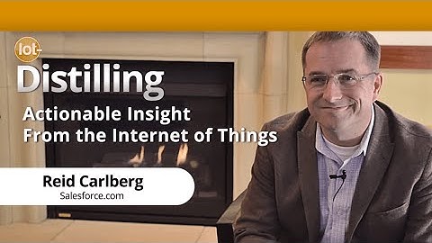 Distilling Actionable Insight from the Internet of Things (IoT) with Salesforce