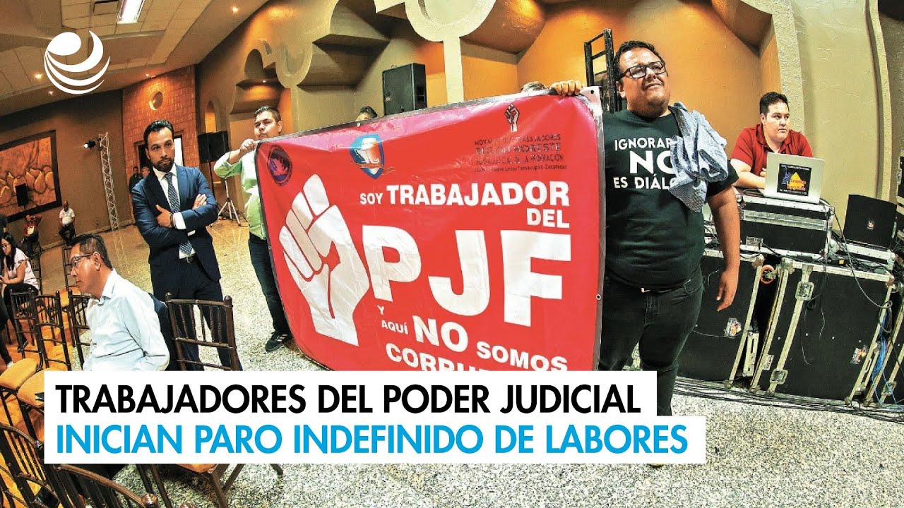 Trabajadores del Poder Judicial inician paro indefinido de labores ...