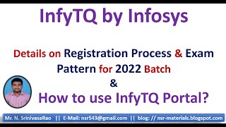 InfyTQ For 2022 Batch | Registration Steps Test Pattern | How to use the InfyTQ Portal | InfyTQ