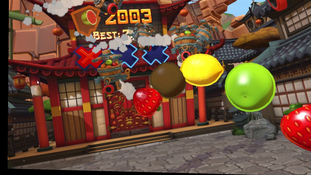 Fruit Ninja VR Gameplay: Survival Run