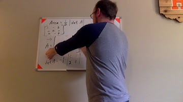 Area of a Triangle Using Matrices