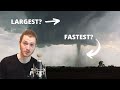 Record breaking tornadoes