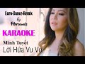 Lời Hứa Vu Vơ - Minh Tuyết - KARAOKE - Petersounds Remix - Modern Talking Style - Italo Disco