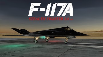 MicroProse F-117A intro - recreated in DCS World
