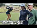 Trying To Outdrive Maria Fassi, One Of The Longest Hitters On The LPGA Tour