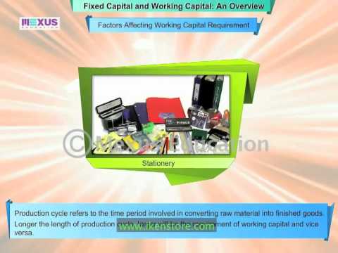 Video: Fixed capital is the material base of the organization