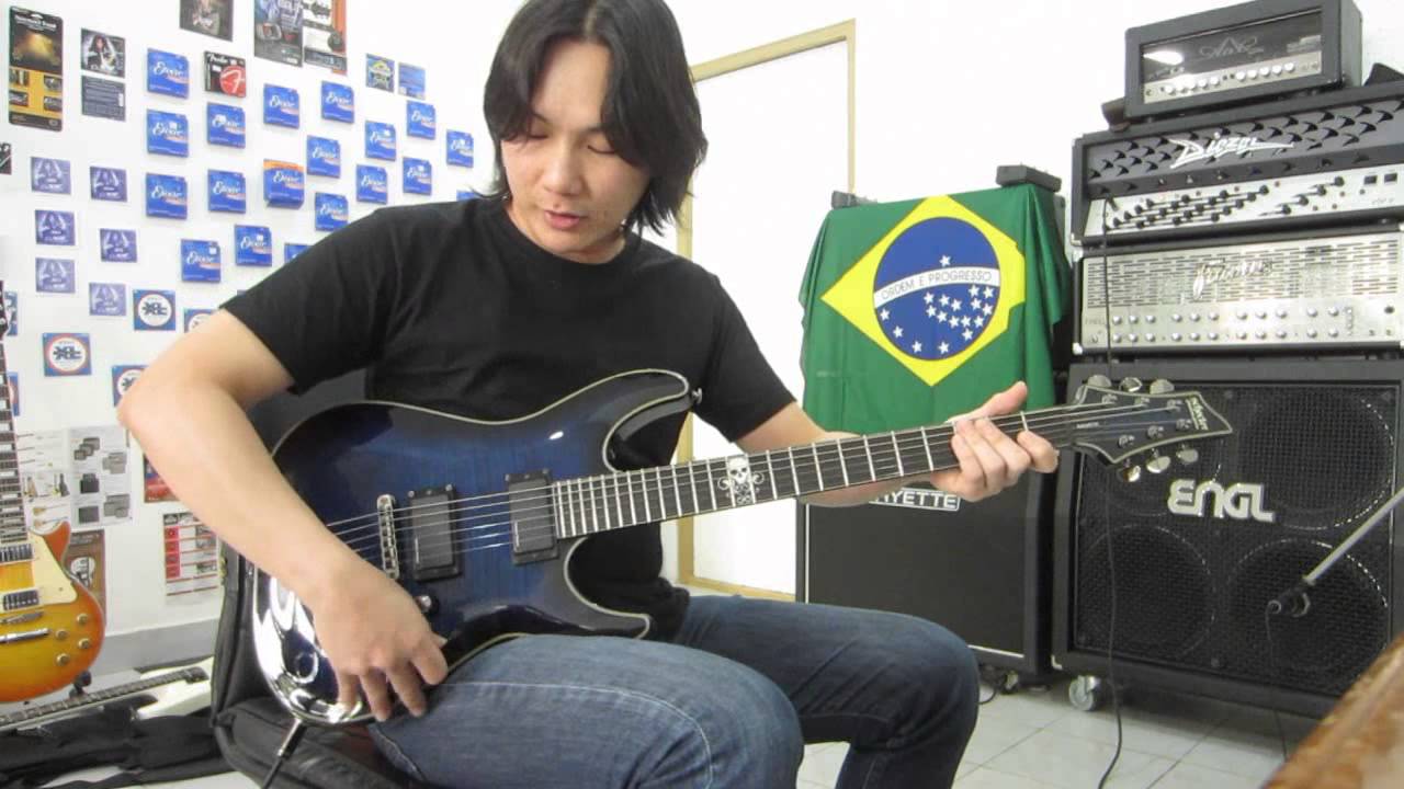 Schecter Blackjack Sls Guitar Clean Sound