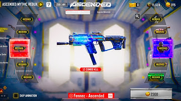 Buying the OG Mythic Fennec - Ascended & Maxing it out by Opening ASCENDED MYTHIC REDUX Draw in CODM