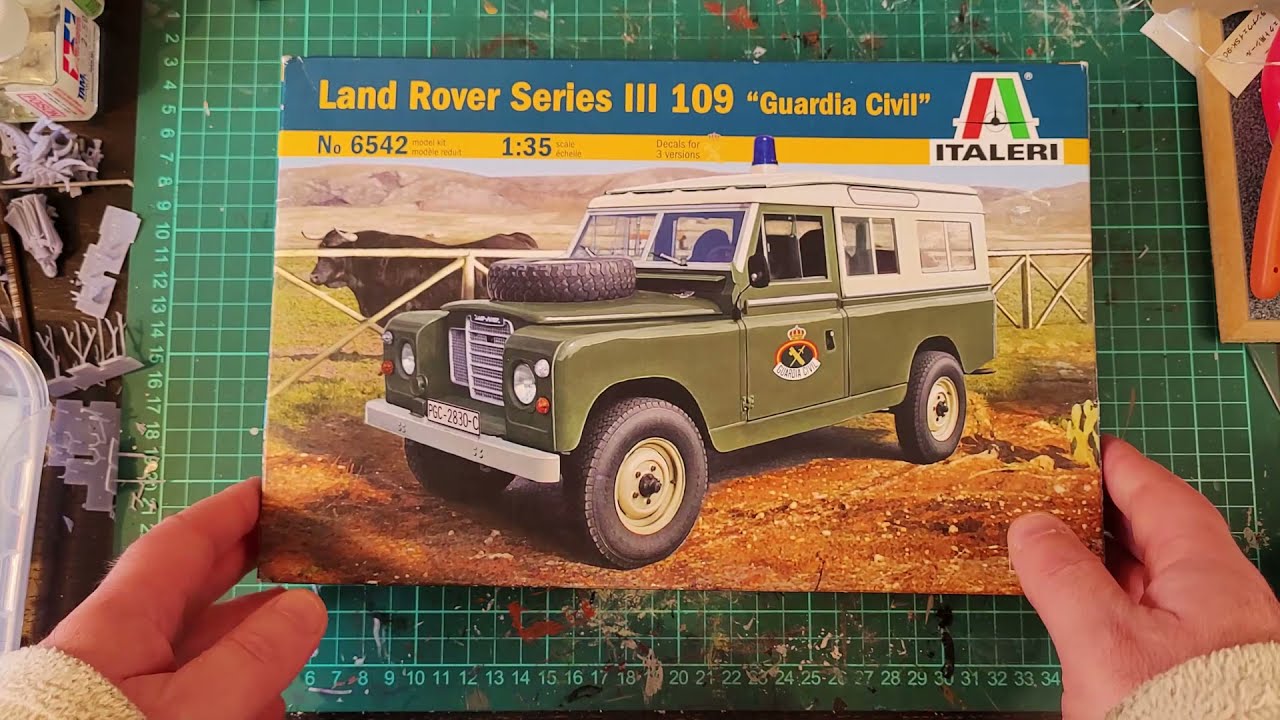 Maquette ITALÉRI Land Rover 1/35 - Neuf - Fabriqué En Italie