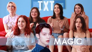 TXT (투모로우바이투게더) 'Magic' Official MV  | Spanish college students REACTION (ENG SUB)