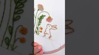 Stitch our 'Bunny Blooms' pattern with me 🐇😍