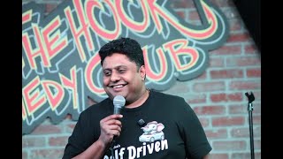 Opening for Russell Peters at Off the Hook Comedy Club, Naples.