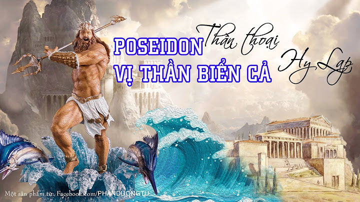 Poseidon - Thần biển và địa vị học