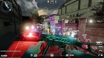 CS2 Zombie Escape ze_biohazard2_rpd_004_p On Lupercalia Server