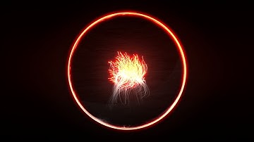 Circle Shape Fire Effect Intro /free download/Ultra HD