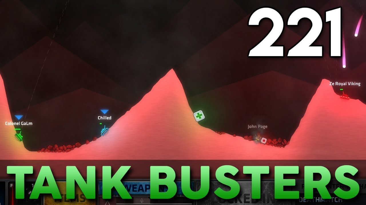 [221] Tank Busters (Let's Play ShellShock Live w/ GaLm and Friends ...