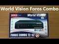 Обзор и распаковка World Vision Foros Combo T2/S2/С