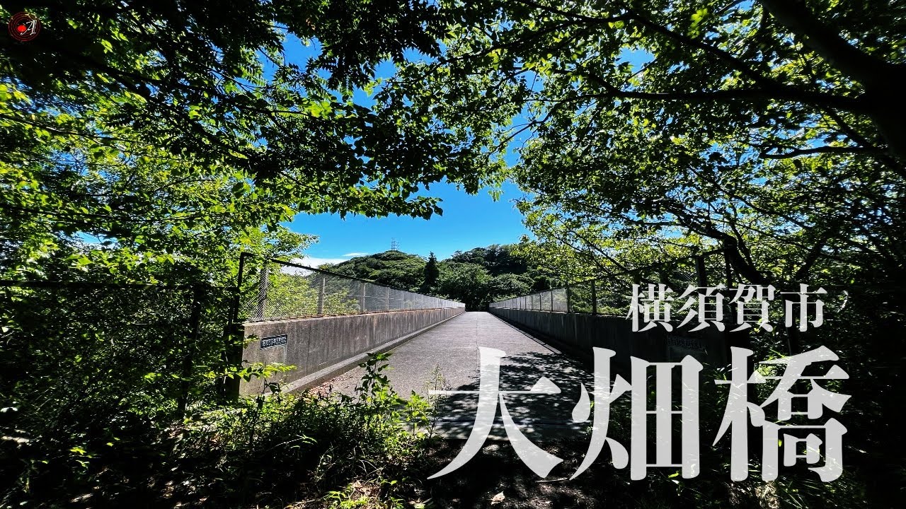 【探索】横須賀市 横浜横須賀道路に架かる橋「大畑橋」
