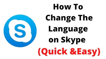 how to change the language on skype
