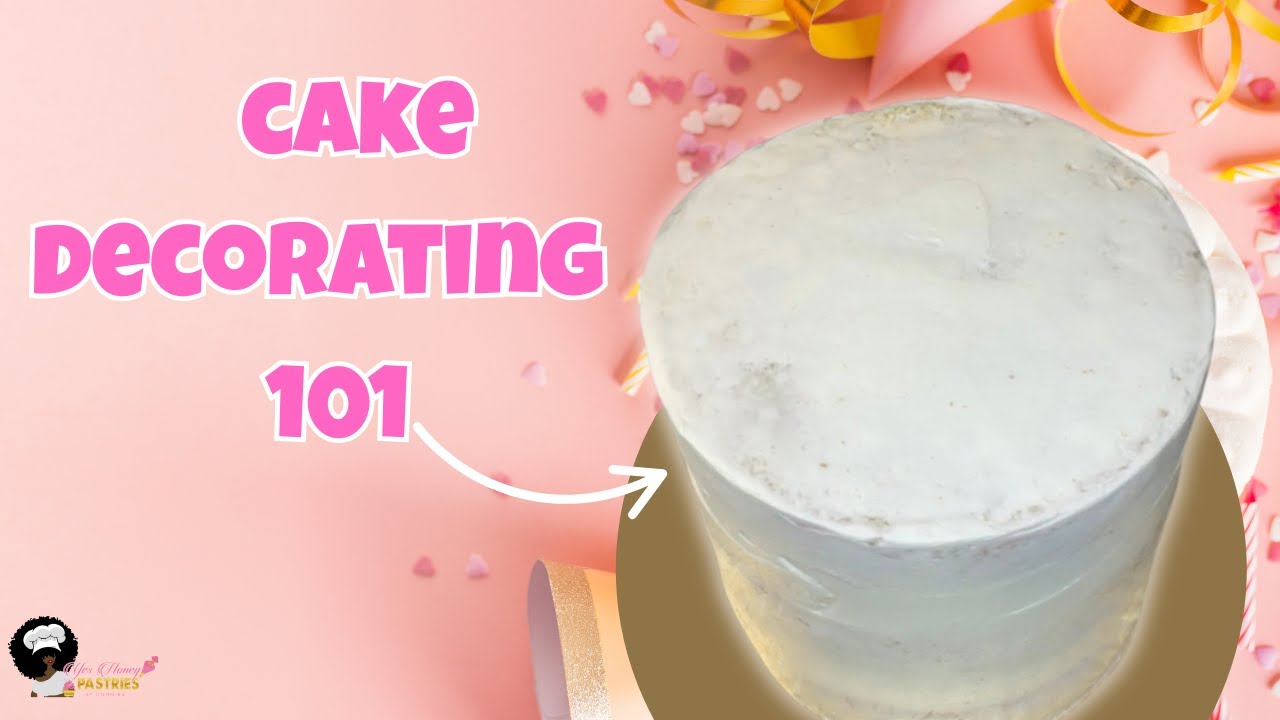 How to stack, fill and crumb coat your cake like a professional as a beginner cake decorator ￼