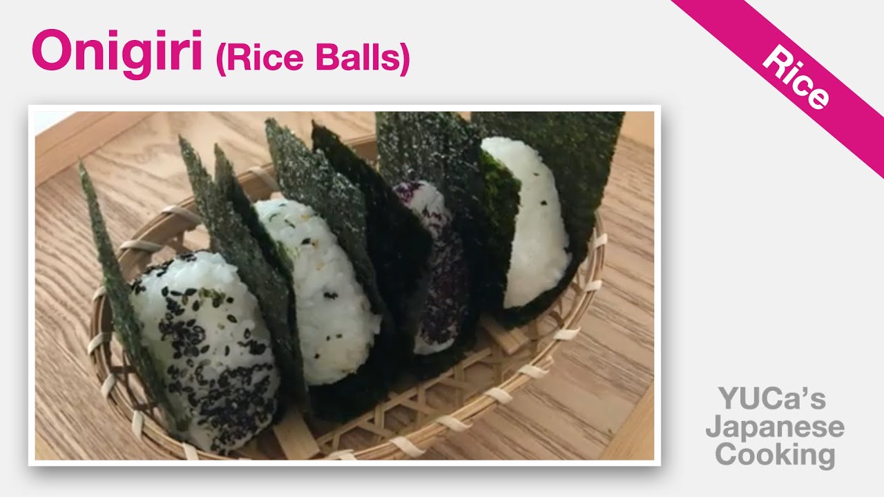 How To Make Onigiri   Rice Balls Recipe   YUCa