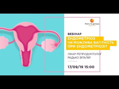 Вебінар: Ендометріоз. Чи можлива вагітність при ендометріозі? Лікар репродуктолог Радько Віталій