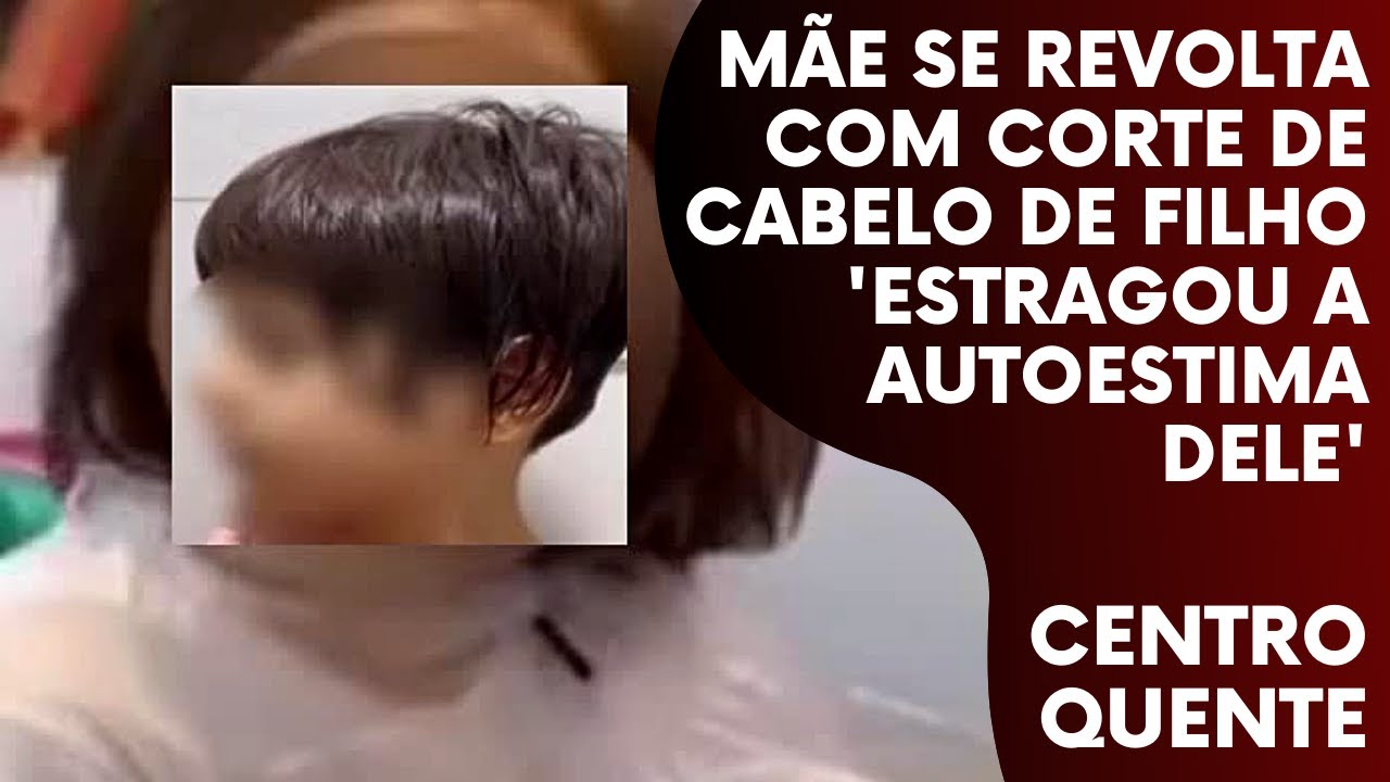 MÃE se REVOLTA com CORTE CABELO de FILHO