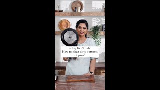 Pankaj Ke Nuskhe | How to clean dirty bottoms of pans?  | #Shorts | Pankaj Bhadouria