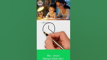 vẽ chú voi đẹp và nhanh nhất- lớp cô trà(Draw a Quick and Beautiful Elephant Easy and Fast Tutorial)