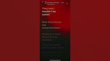 Thumbnail of Congratulations - Post Malone
