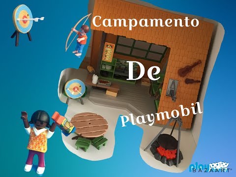 Campamento de Playmobil