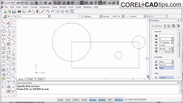 CorelCAD - Using the zoom tool