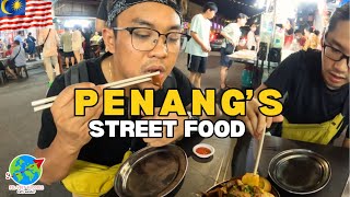 🇲🇾 NIGHT MARKET in Penang: STREET FOOD HUNTING #malaysia #streetfood #penang