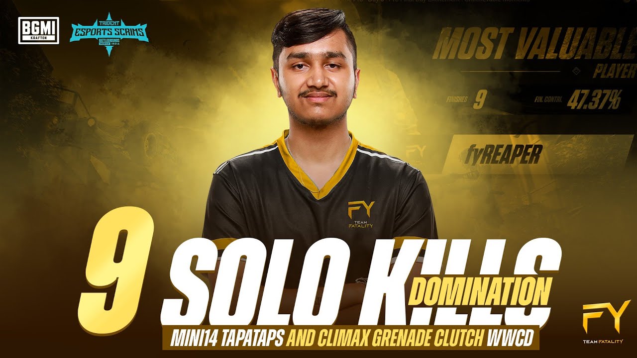 Grenade Clutch for WWCD | Solo 9 Kills | 19 kills Domination ft. Team ...
