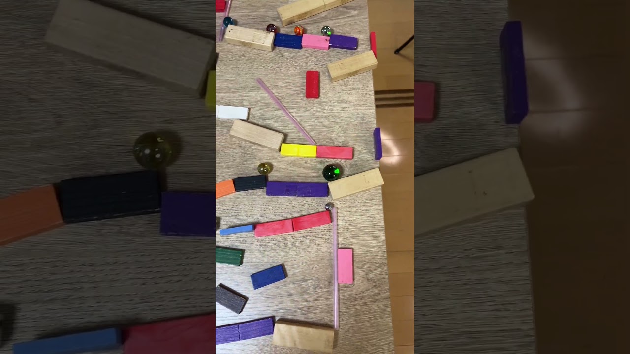 【本日のピタゴラスイッチ】#marblerun #marblesrace #asmr #ピタゴラスイッチ #shorts #satisfying #automobile