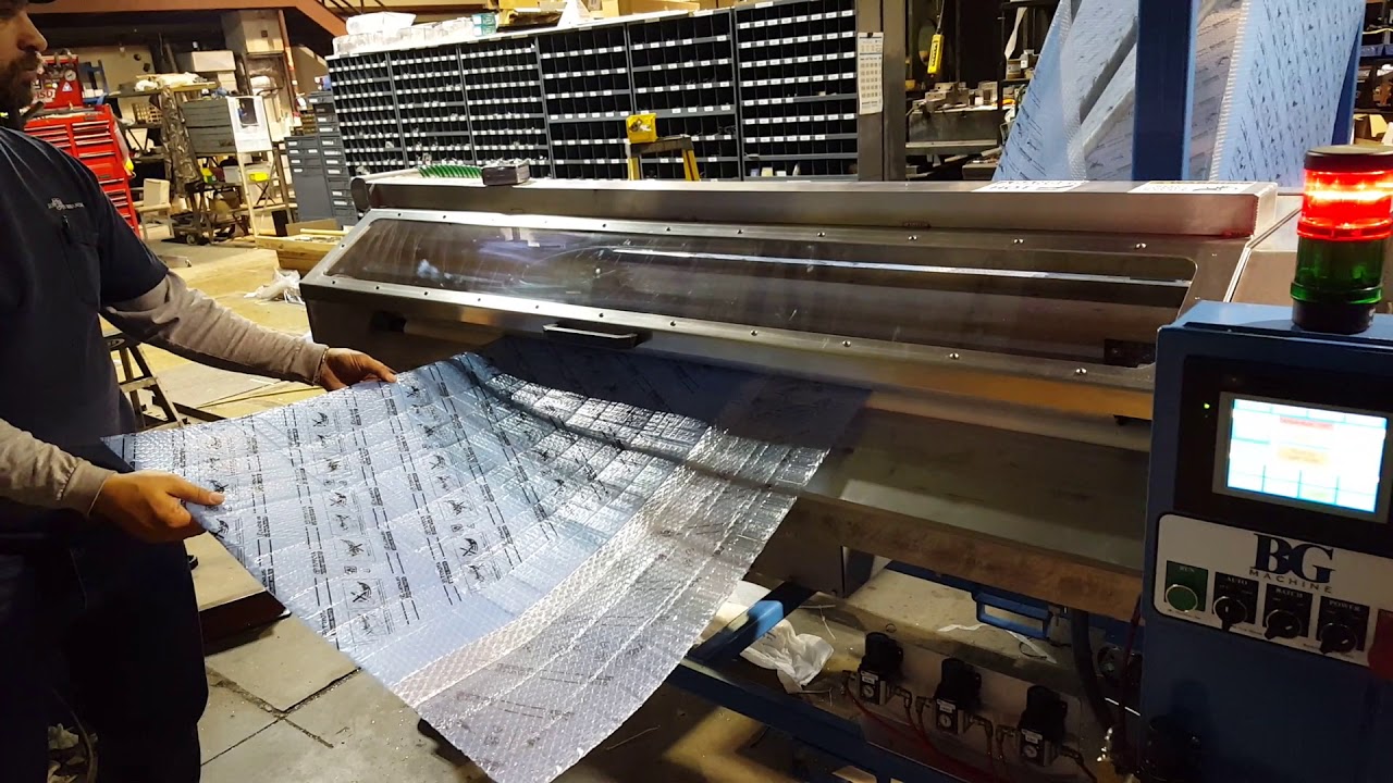 Converting Bag Machine With Bubble Wrap