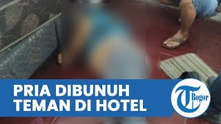 Seorang Pria Tewas Dibunuh Teman Lelakinya di Hotel, Pelaku Tabrak Portal dan Melarikan Diri