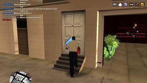 GTA SA online (SAUR) house bug