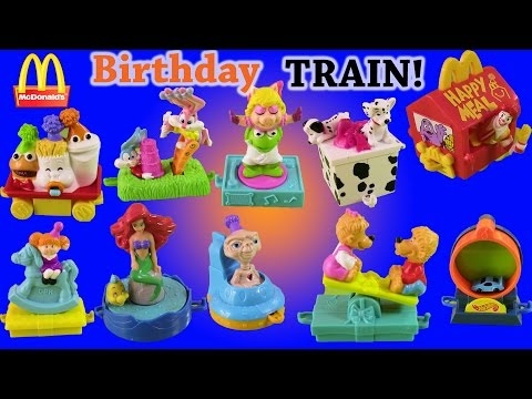 1994 McDonalds Happy Meal Birthday Train Happy Meal Guys #15 