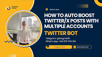 How to Auto Boost Twitter/X Posts with Multiple Accounts | Uptop Post